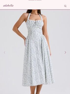 House of CB | Dresses | House Of Cb Amore Vintage Cream Dropped Waist Midi  Dress Nwt | Poshmark